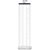 Premium Penis Pump Valve Cylinder 2.25 Inch x 9 Inch Clear Pumps - Performance